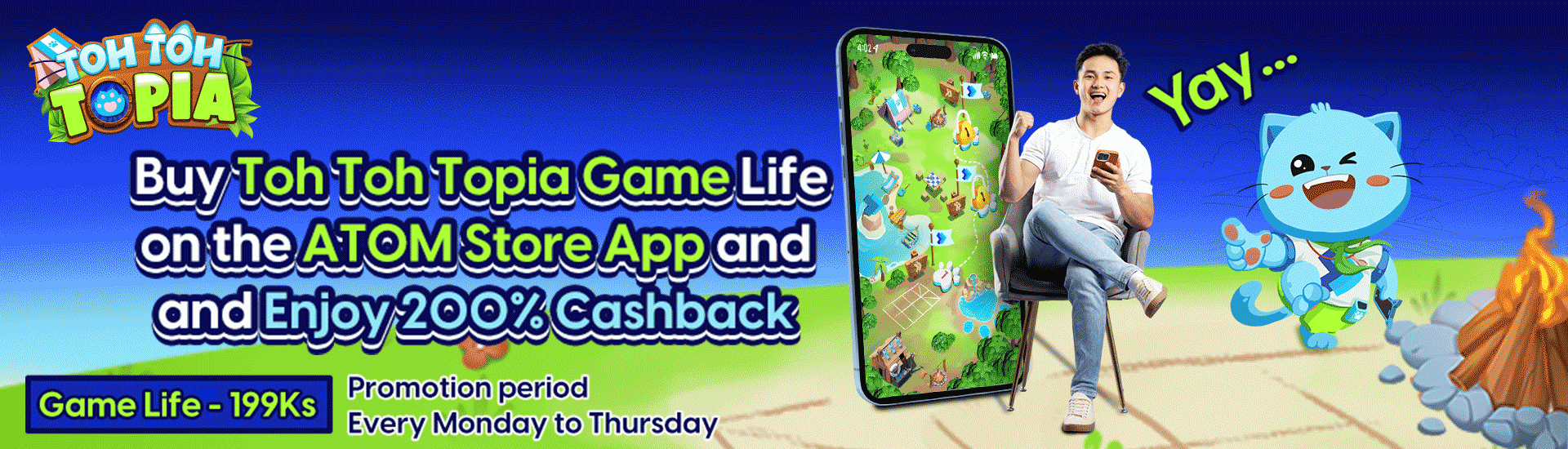 Toh Toh Topia Double Bonus