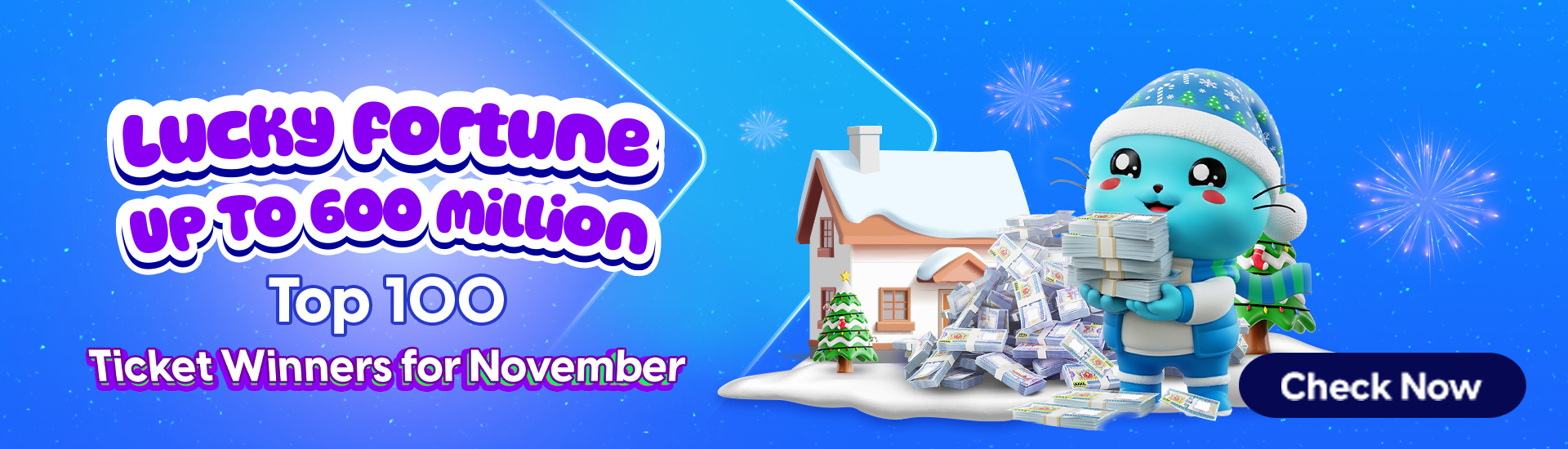 Lucky Fortune November Winner