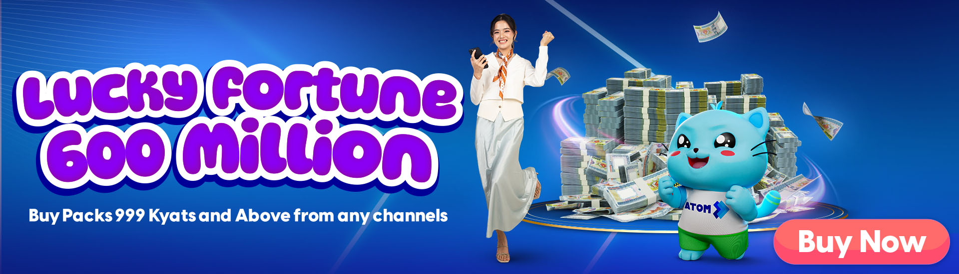 Good Luck Flows, Good Fortune Grows — 600 Million Shows