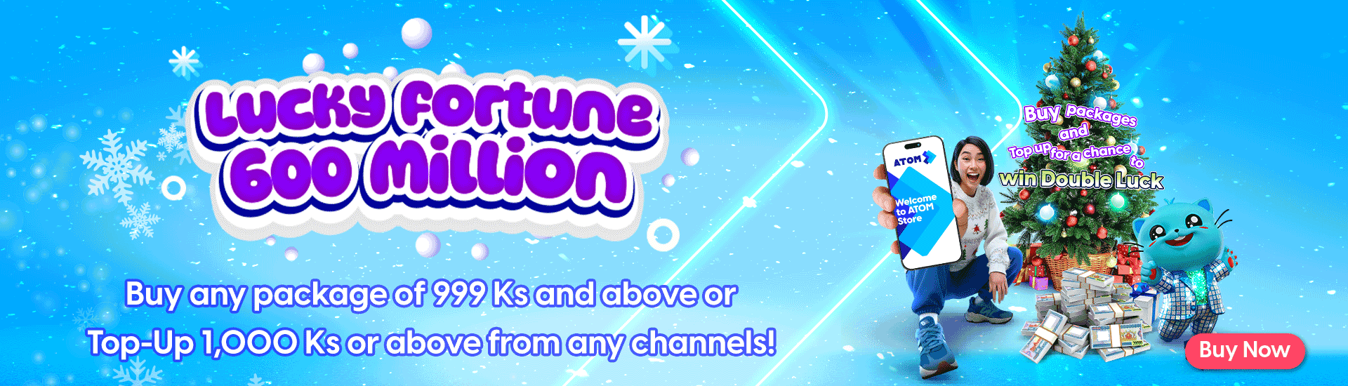 Good Luck Flows, Good Fortune Grows — 600 Million Shows