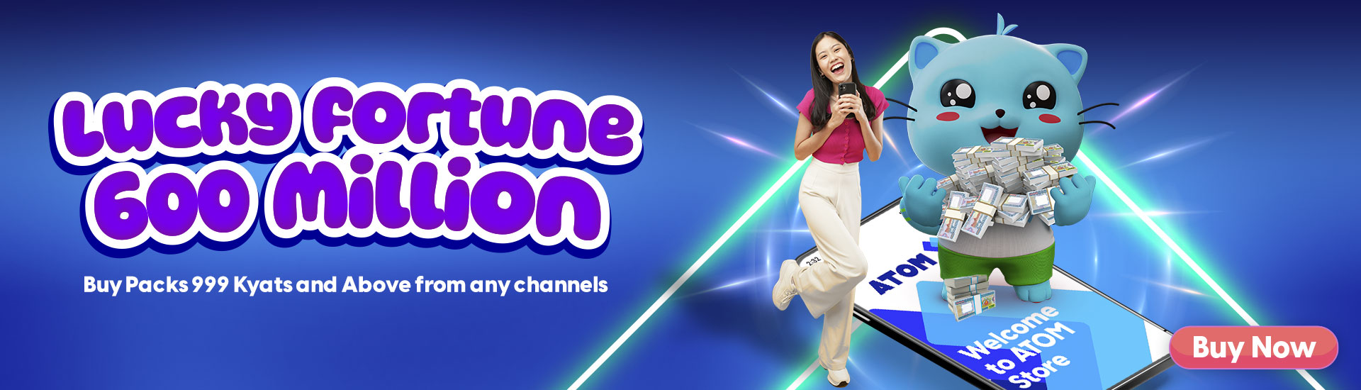 Good Luck Flows, Good Fortune Grows — 600 Million Shows