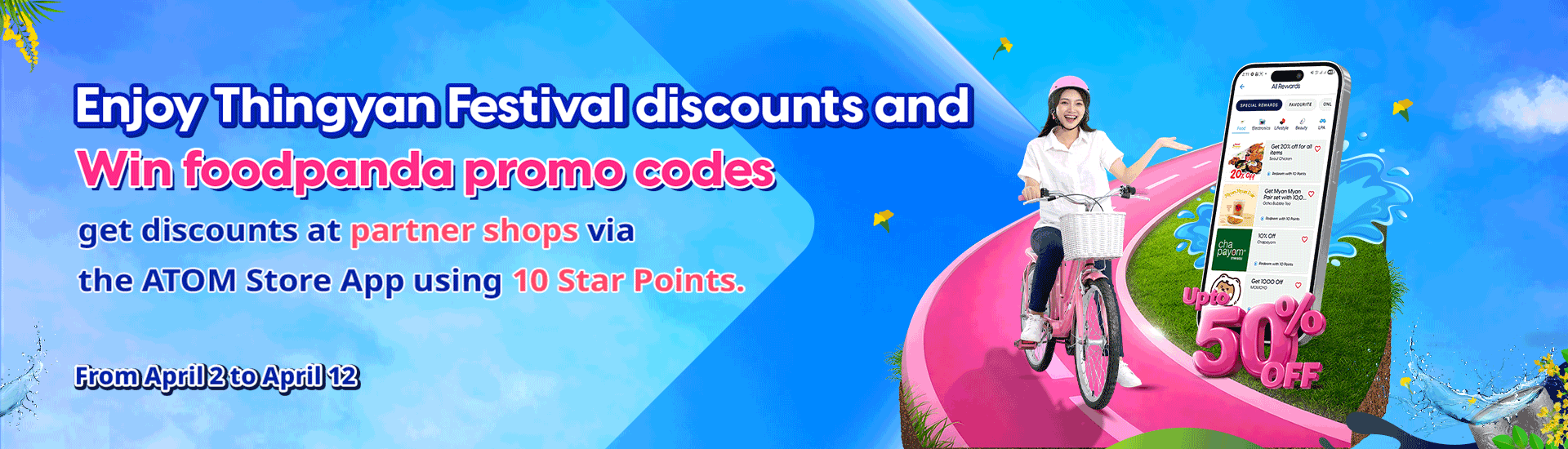 Redeem & Win Thingyan Rewards Campaign