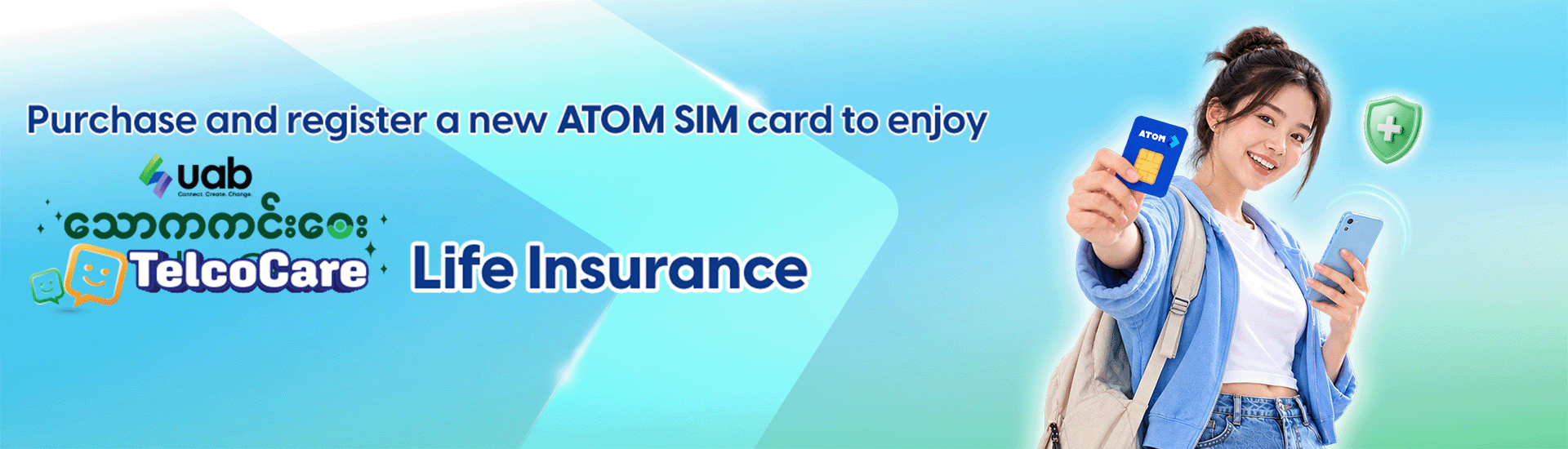 ATOM New SIM Life Insurance Bundle Program