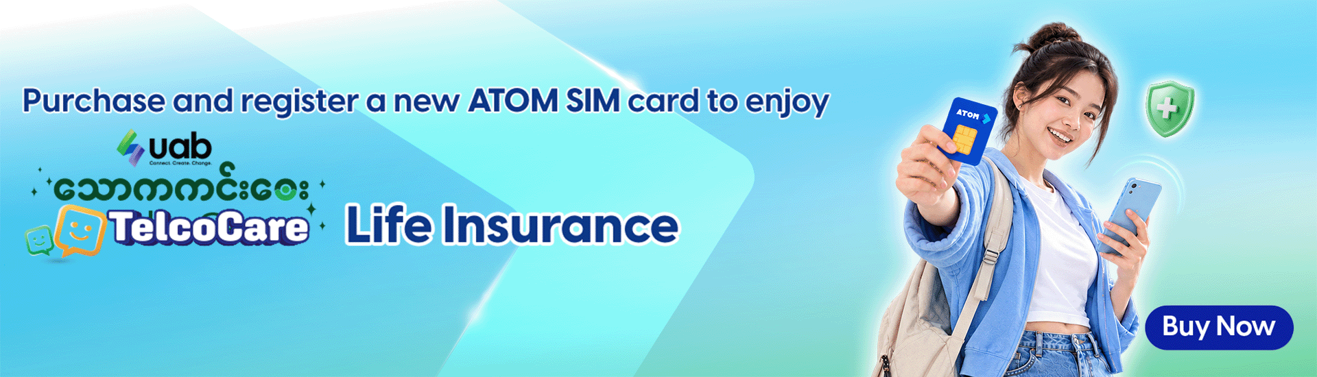 ATOM New SIM Life Insurance Bundle Program