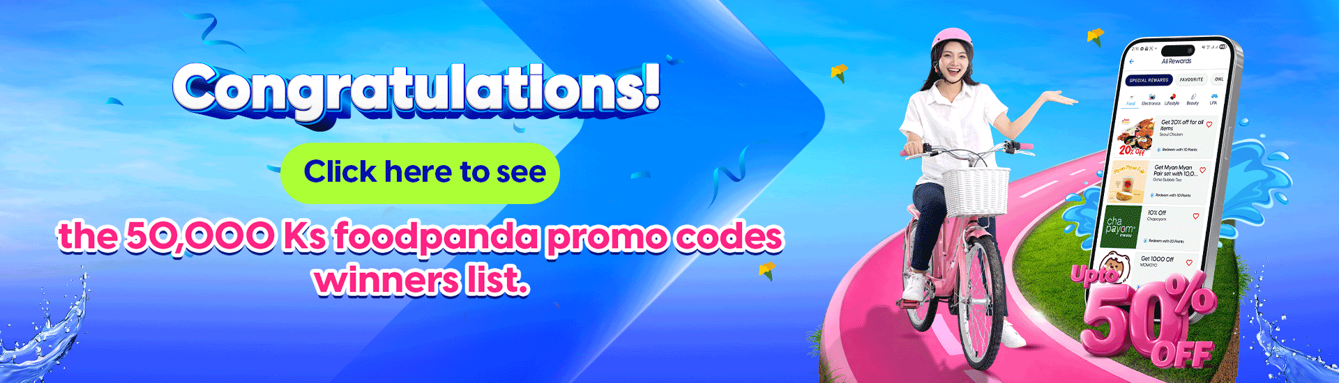 Redeem & Win Thingyan Rewards Campaign