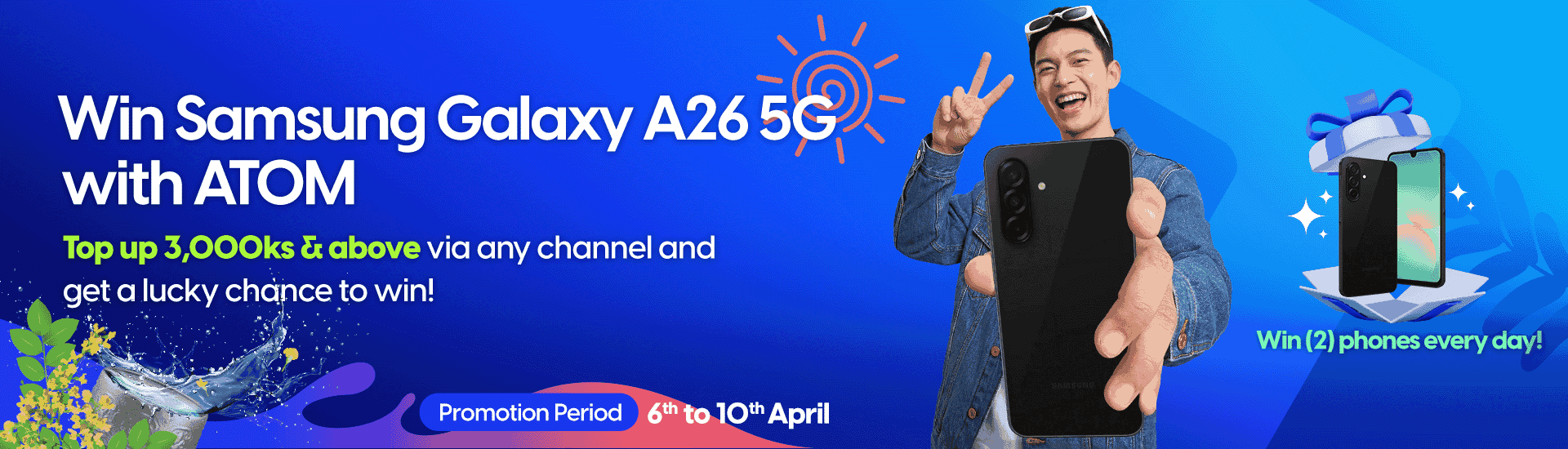 Pre Thingyan Topup Promotion