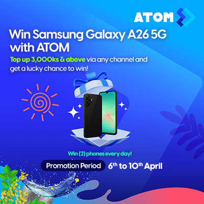 Pre Thingyan Topup Promotion