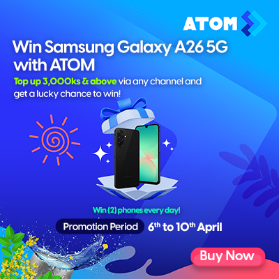 Pre Thingyan Topup Promotion