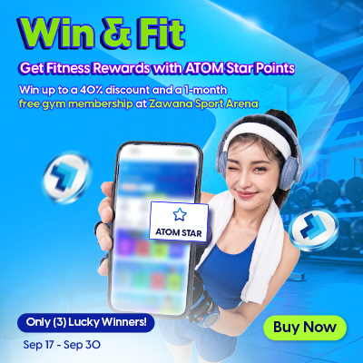 ATOM Star Win & Fit Rewards Campaign